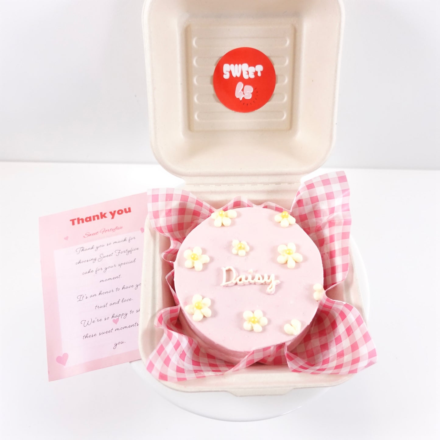 LOVE DAISY LUNCH BOX