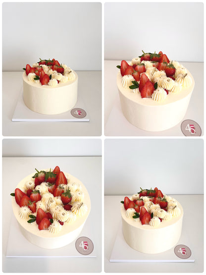 Real Strawberry Cake